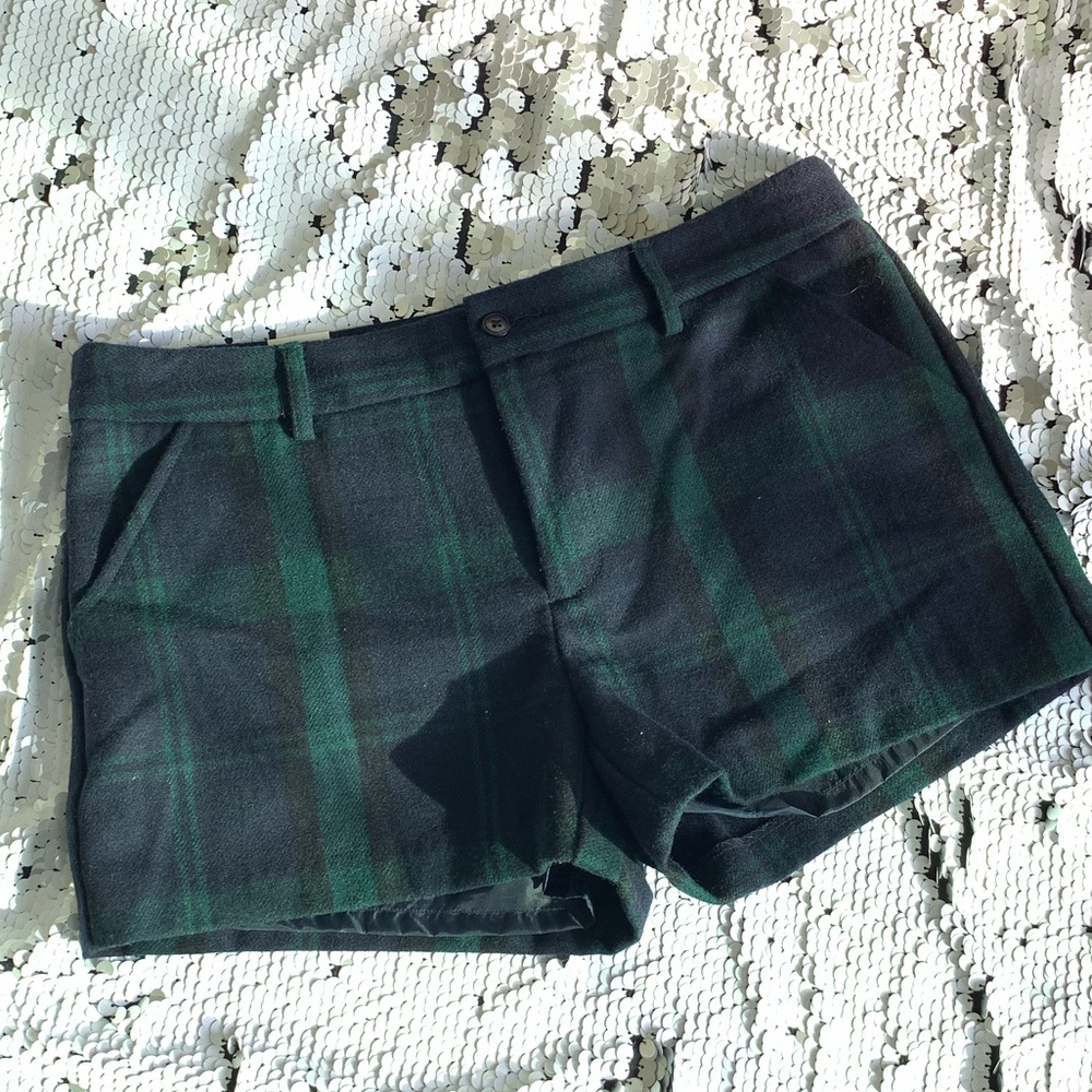 Plaid shorts